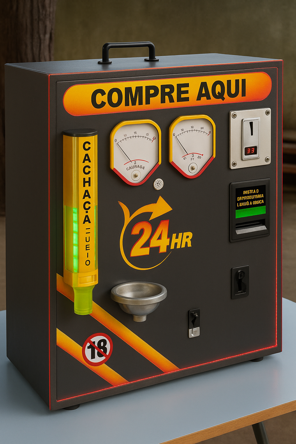 Maquina Dosadora De Cachaça e Cigarro