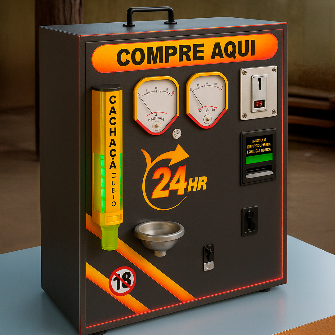 Maquina Dosadora De Cachaça e Cigarro